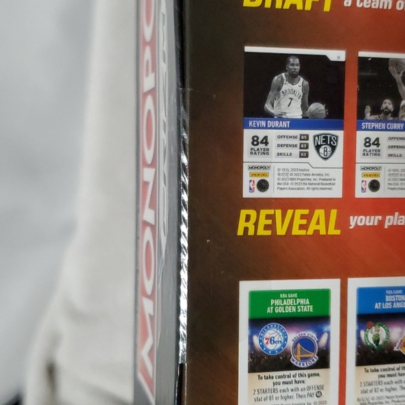 Monopoly Prizm: NBA Edition Game Factory Sealed New - Picture 16 of 16